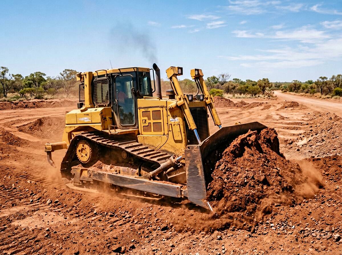 Dozer training for civil earthworks